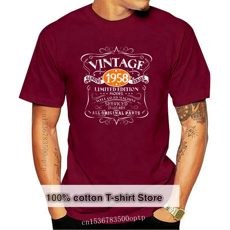 New Black Vintage 60Th Birthday Funny Tshirt 1958 All Original Parts 100% Cotton Breathable Tee Shirt
New Black Vintage 60Th Birthday Funny Tshirt 1958 All Original Parts 100% Cotton Breathable Tee Shirt