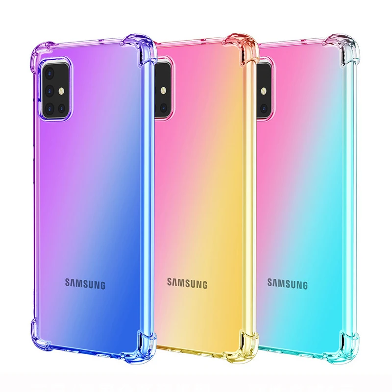 Case for Samsung Galaxy A12 A02S A20 A30 A40 A50 A60 A70 A31 A41 A51 A71 A52 A72 A82 S21 Gradient Airbag Corners Shockproof Case
Case for Samsung Galaxy A12 A02S A20 A30 A40 A50 A60 A70 A31 A41 A51 A71 A52 A72 A82 S21 Gradient Airbag Corners Shockproof Case