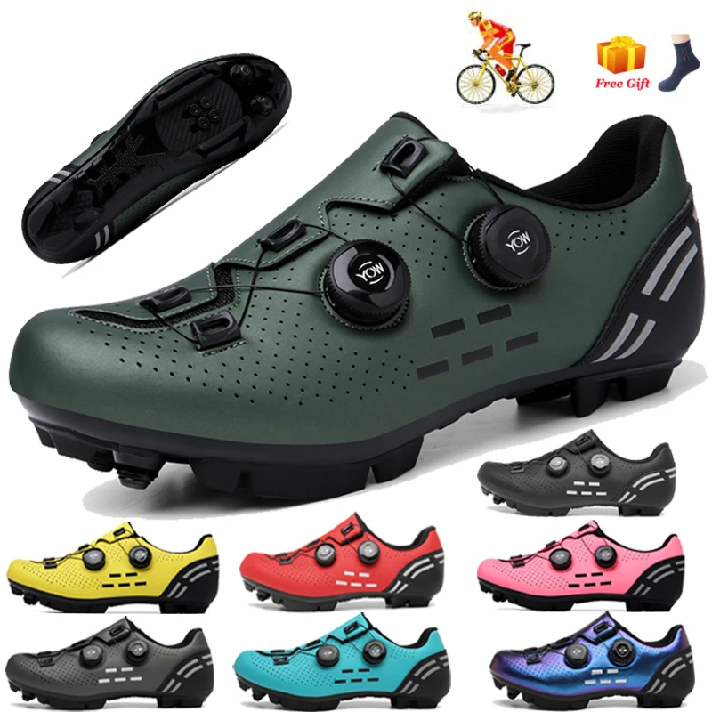 New MTB Cycling Shoes Carbon Fiber Men Cleats Road Bike Boots Speed Sneakers Flat Women Trail Racing Mountain Bicycle Shoes SPD
New MTB Cycling Shoes Carbon Fiber Men Cleats Road Bike Boots Speed Sneakers Flat Women Trail Racing Mountain Bicycle Shoes SPD