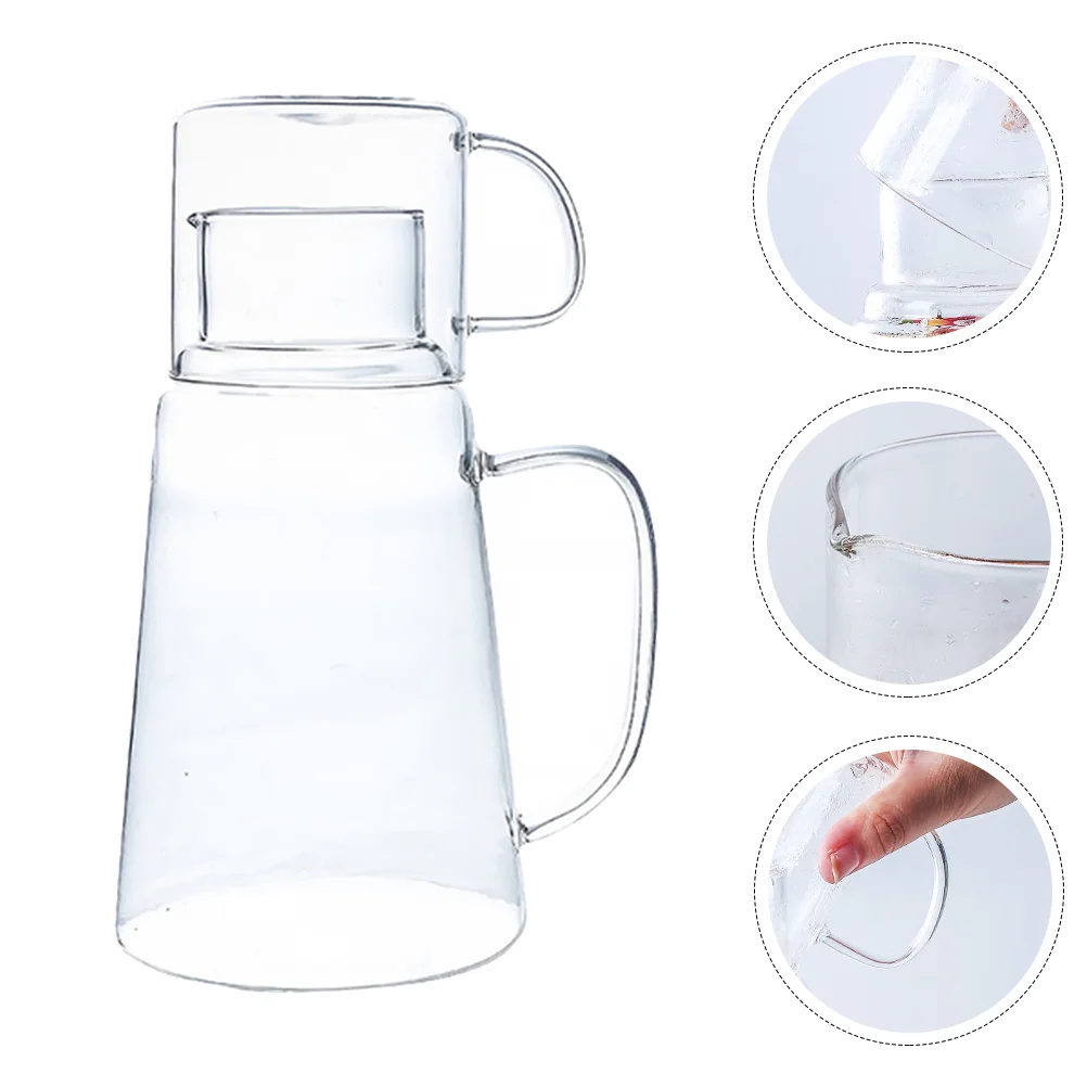 Pitcher Watercarafe Teabeverage Lid Kettle Cup Bedside Jug Icednightdecanter Tumbler Teapot Cold Pitchers Set Bottle Drink Clear
Pitcher Watercarafe Teabeverage Lid Kettle Cup Bedside Jug Icednightdecanter Tumbler Teapot Cold Pitchers Set Bottle Drink Clear