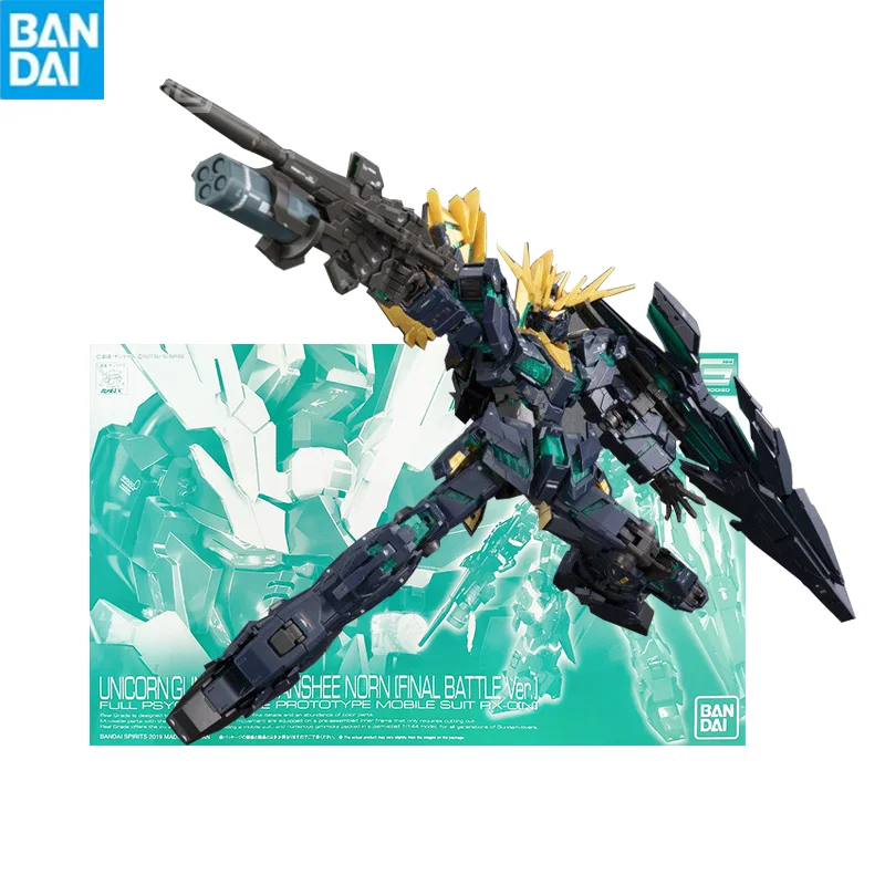 Bandai Gunpla Rg 1/144 единорог Gundam 02 Banshee Norn финальная битва Сборная модель коллекционный робот наборы модели детский подарок
Bandai Gunpla Rg 1/144 единорог Gundam 02 Banshee Norn финальная битва Сборная модель коллекционный робот наборы модели детский подарок