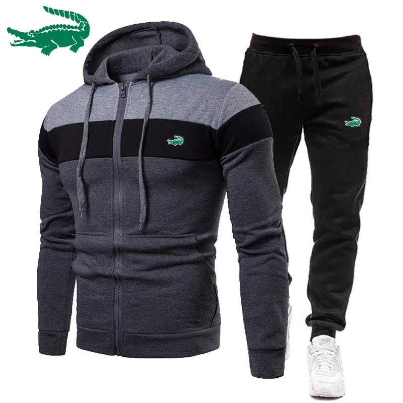 Embroidery Autumn Winter Men's Sweatshirt+Sweatpants Suit Printing Men's Zipper Hoodie Fitness Sportswear Suit Hooded Sportswear
Embroidery Autumn Winter Men's Sweatshirt+Sweatpants Suit Printing Men's Zipper Hoodie Fitness Sportswear Suit Hooded Sportswear