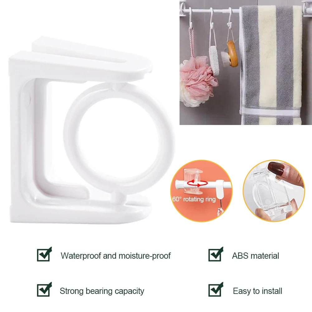 Rotatable Curtain Rod Bracket Self Adhesive Shower Curtain Rod Holder Ring Telescopic Rod Hanger Corner Pole Ring For Bathroom
Rotatable Curtain Rod Bracket Self Adhesive Shower Curtain Rod Holder Ring Telescopic Rod Hanger Corner Pole Ring For Bathroom