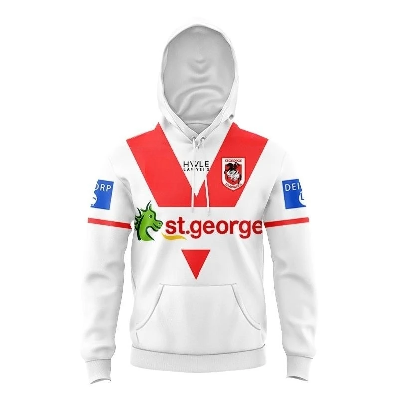 2023 ST GEORGE DRAGONS HOME RUGBY JERSEY Kids Pullover Hooded Sweatshirts
2023 ST GEORGE DRAGONS HOME RUGBY JERSEY Kids Pullover Hooded Sweatshirts