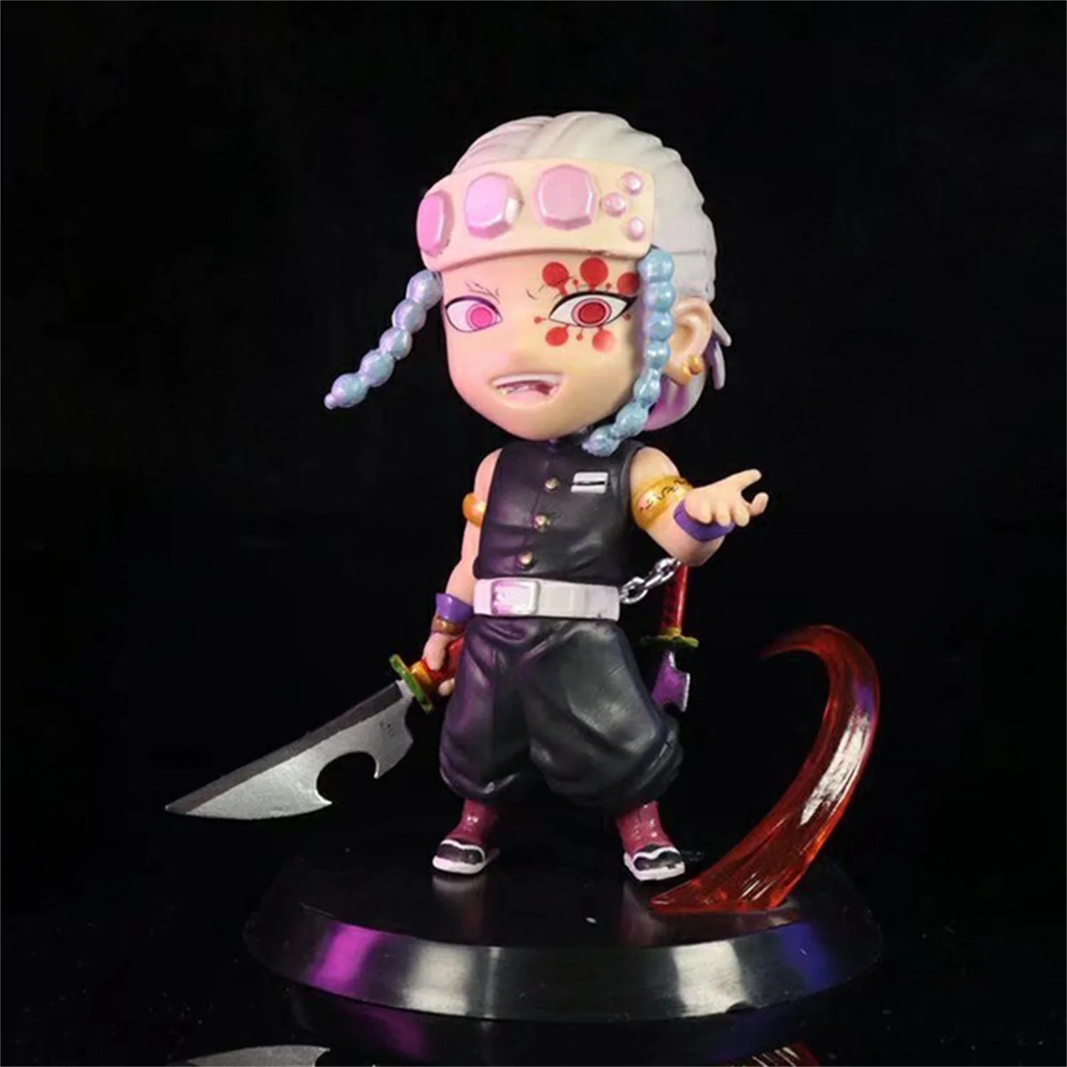Original Demon Slayer Model Uzui Tengen Rice Ball Collectile Model PVC Anime Figure Action Doll Toys Gifts for Children
Original Demon Slayer Model Uzui Tengen Rice Ball Collectile Model PVC Anime Figure Action Doll Toys Gifts for Children