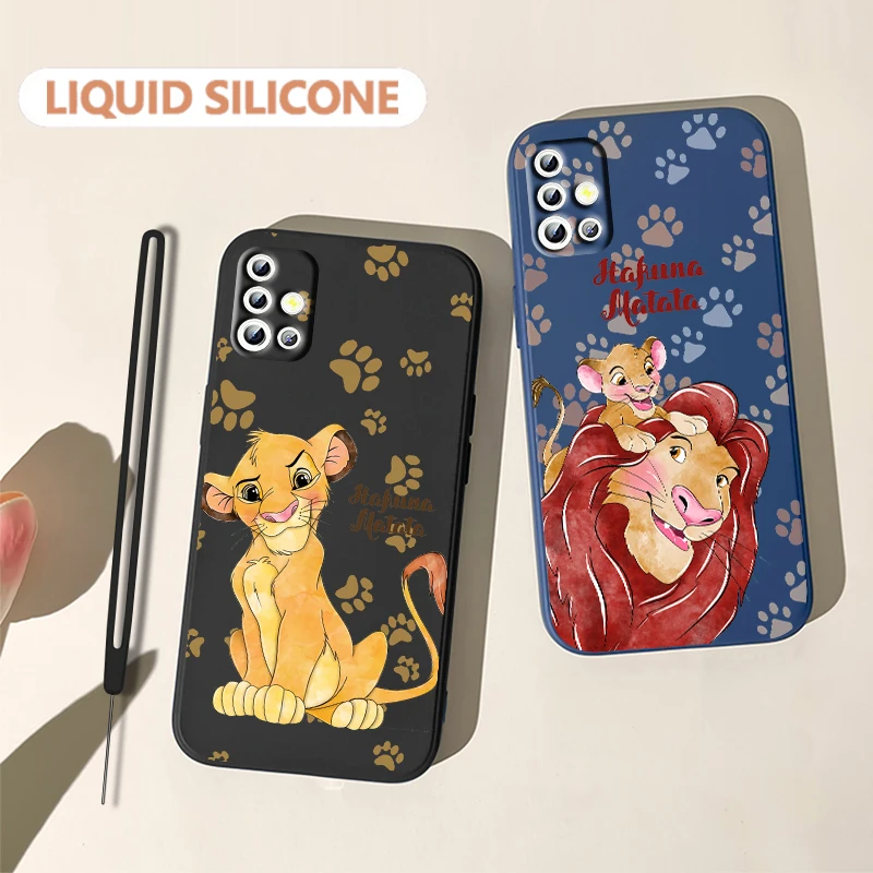The Lion King Anime For Samsung Galaxy A71 A51 A81 A91 A41 A31 A21S A11 A01 A50 A30 A20S Liquid Rope Phone Case Coque Capa Cover
The Lion King Anime For Samsung Galaxy A71 A51 A81 A91 A41 A31 A21S A11 A01 A50 A30 A20S Liquid Rope Phone Case Coque Capa Cover