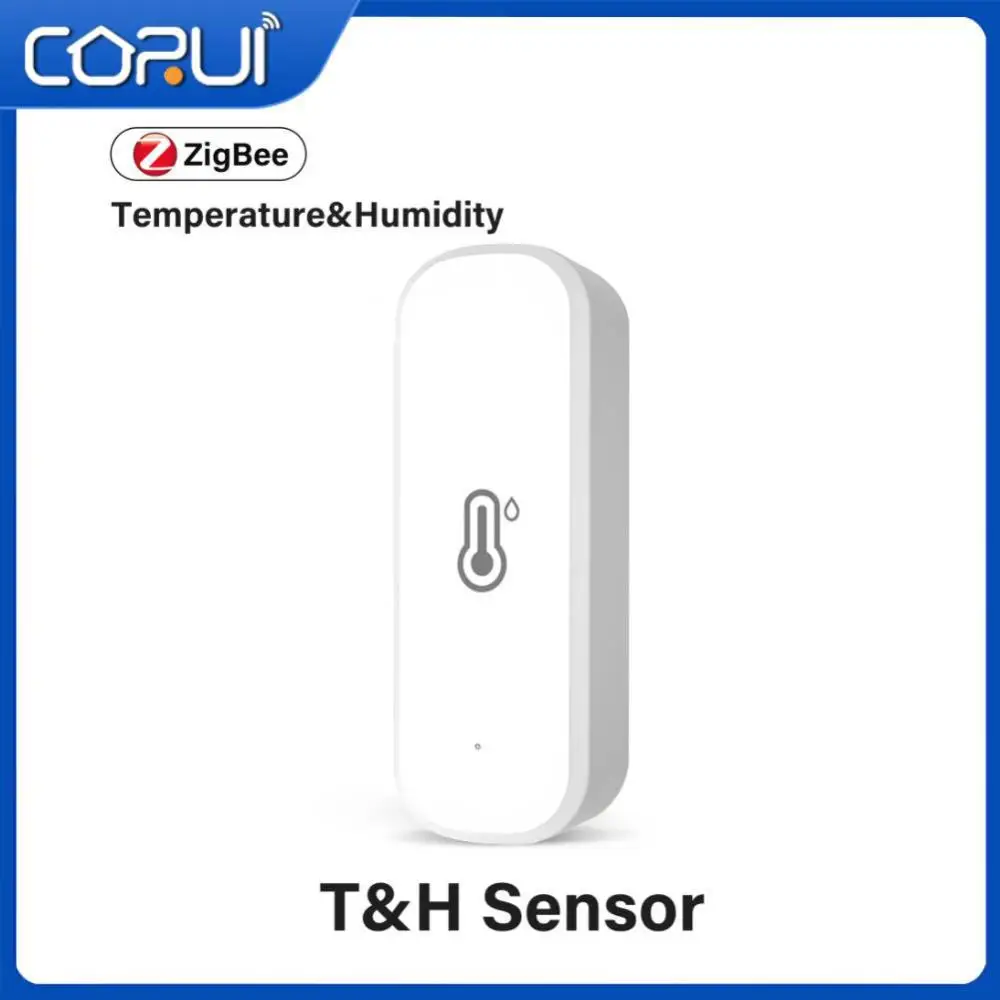 CORUI ZigBee WIFI Smart Temperature Humidity Sensor Tuya Temperatura Battery Powered Home Security Work With Alexa Google Home
CORUI ZigBee WIFI Smart Temperature Humidity Sensor Tuya Temperatura Battery Powered Home Security Work With Alexa Google Home