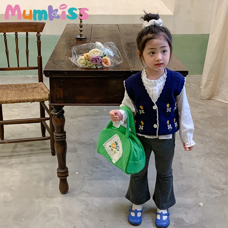 Детские брюки MUMKISS, весенние и осенние однотонные хлопковые брюки, повседневные расклешенные брюки, праздничная дорожная Одежда для девоче...
Детские брюки MUMKISS, весенние и осенние однотонные хлопковые брюки, повседневные расклешенные брюки, праздничная дорожная Одежда для девоче...