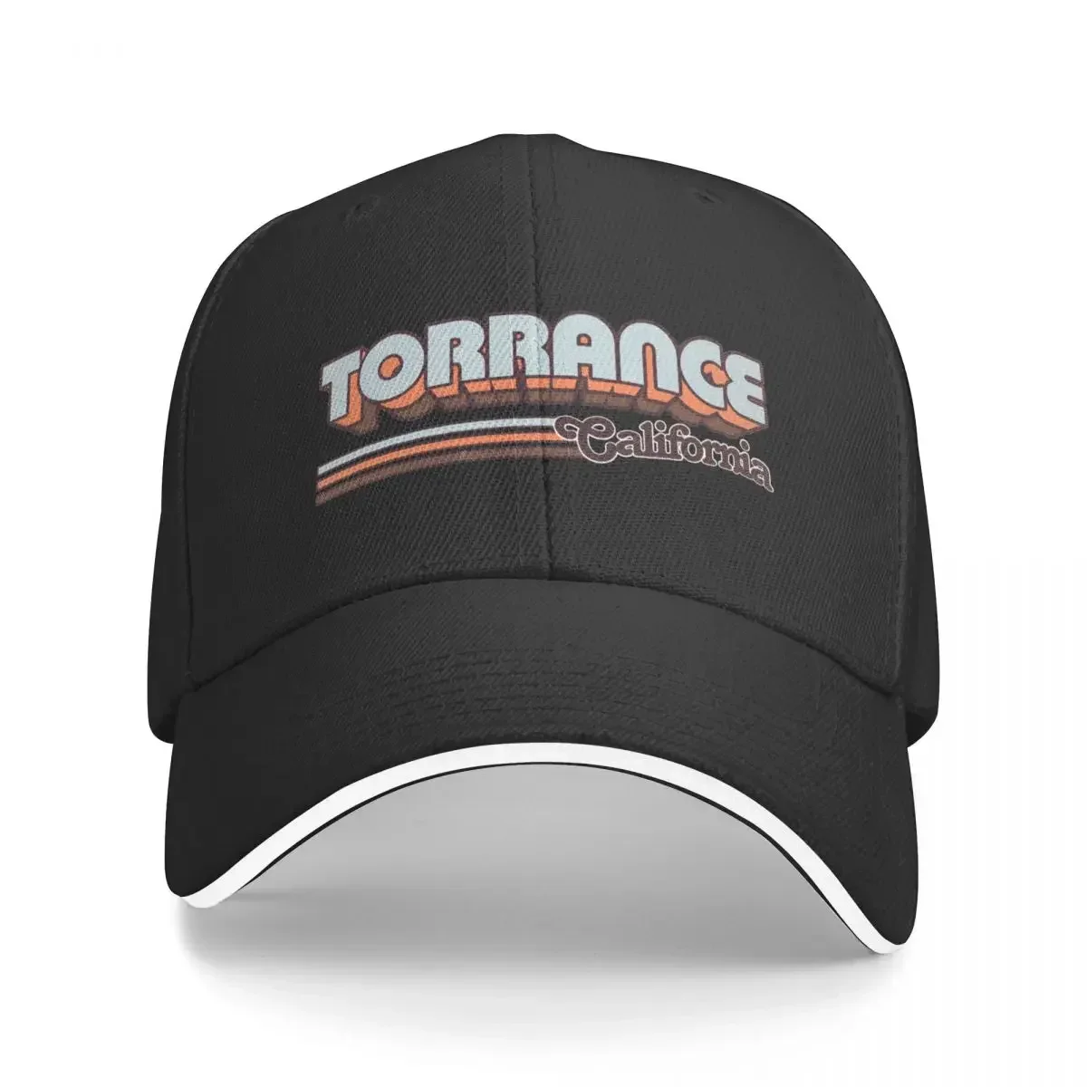 Бейсболка в полоску Torrance CA City Спортивная Кепка новая для альпинизма женщин и