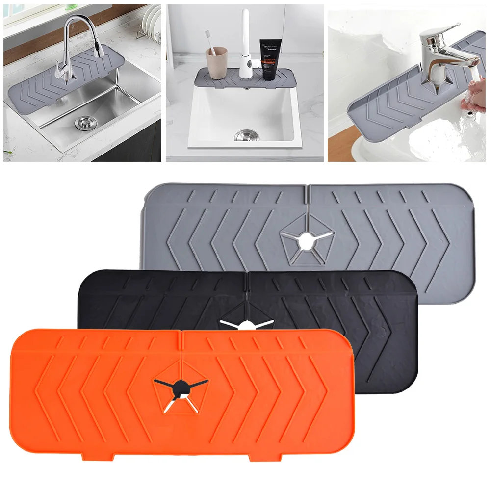 Splash Water Catcher Mat Water Drying Pads Replace Sink Draining Pad Faucet Mat 1pcs 37x14cm Brand New High Quality
Splash Water Catcher Mat Water Drying Pads Replace Sink Draining Pad Faucet Mat 1pcs 37x14cm Brand New High Quality