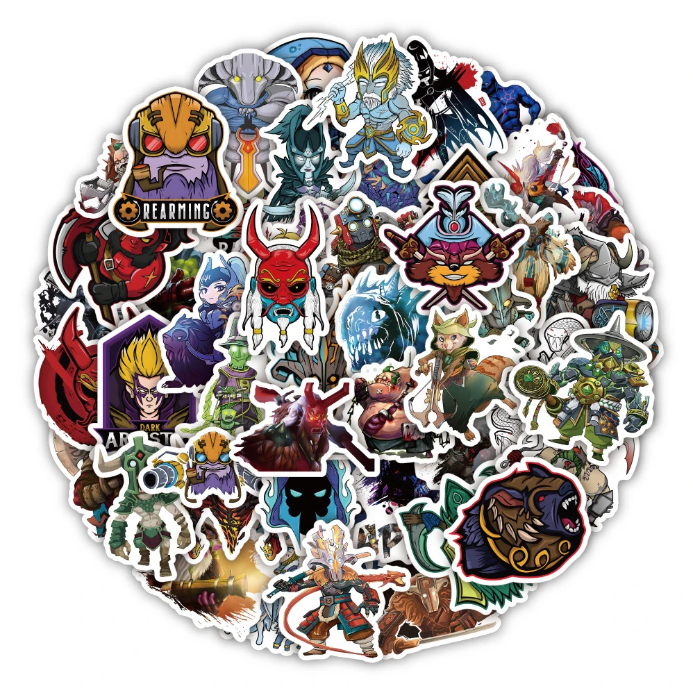 10/30/50pcs/pack Cartoon DOTA2 Game Decal Stickers For Refrigerator Car Helmet Gift Bicycle Guitar Decal Notebook Laptop PS5
10/30/50pcs/pack Cartoon DOTA2 Game Decal Stickers For Refrigerator Car Helmet Gift Bicycle Guitar Decal Notebook Laptop PS5