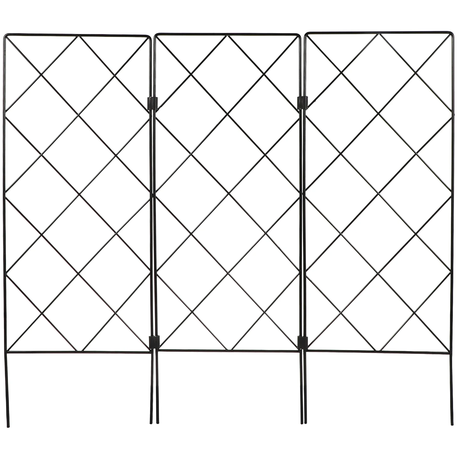 Flowers Pots Outdoor Climbing Vine Stand Support Trellis 60X53cm Frame Bracket Black Iron
Flowers Pots Outdoor Climbing Vine Stand Support Trellis 60X53cm Frame Bracket Black Iron