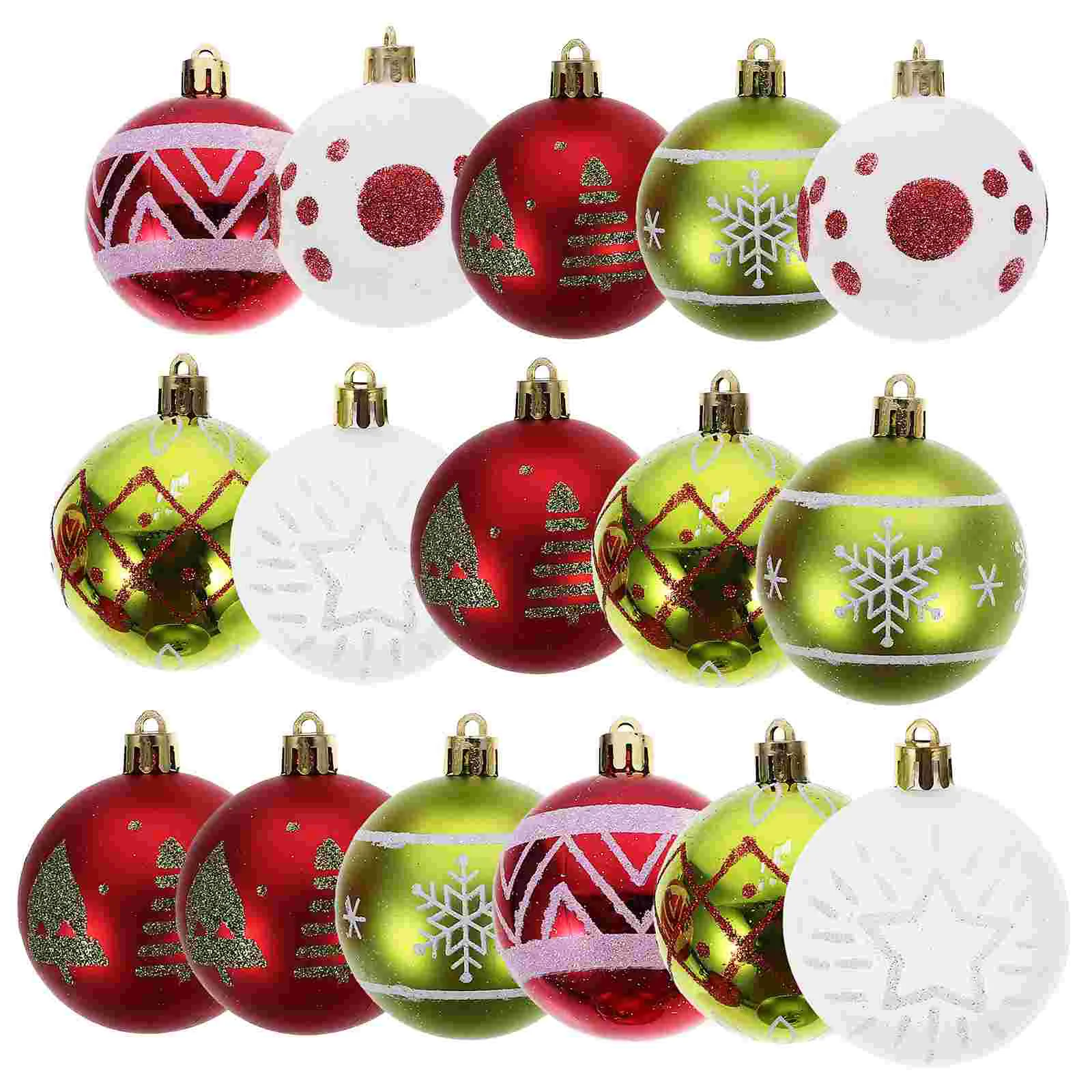 16 Pcs Decor Xmas Ball Decoration Hanging Balls Tree Decorations Christmas Ornaments Decorative
16 Pcs Decor Xmas Ball Decoration Hanging Balls Tree Decorations Christmas Ornaments Decorative