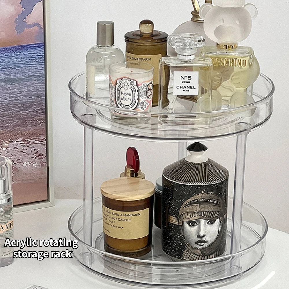 Настольный стеллаж для хранения Ins, вращающаяся Двухуровневая полка, прозрачный органайзер для хранения косметики, акриловый Настольный ст...
Настольный стеллаж для хранения Ins, вращающаяся Двухуровневая полка, прозрачный органайзер для хранения косметики, акриловый Настольный ст...