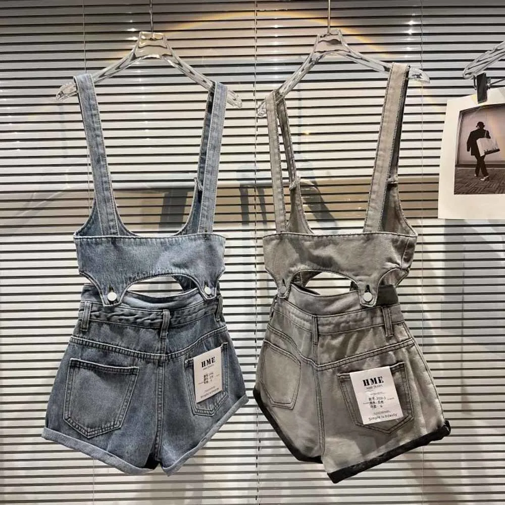 Women Personality Street Denim Shorts New High Waist Fashion Temperament Spring Summer 2022 Lady Overalls
Women Personality Street Denim Shorts New High Waist Fashion Temperament Spring Summer 2022 Lady Overalls