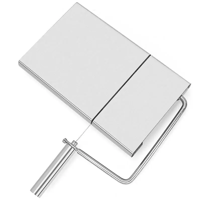 Stainless Steel Cheese Slicer Stainless Steel Cheese Cutter Equipped With 6 Replacement Wires Durable Sausage Butter Ham Slicer
Stainless Steel Cheese Slicer Stainless Steel Cheese Cutter Equipped With 6 Replacement Wires Durable Sausage Butter Ham Slicer
