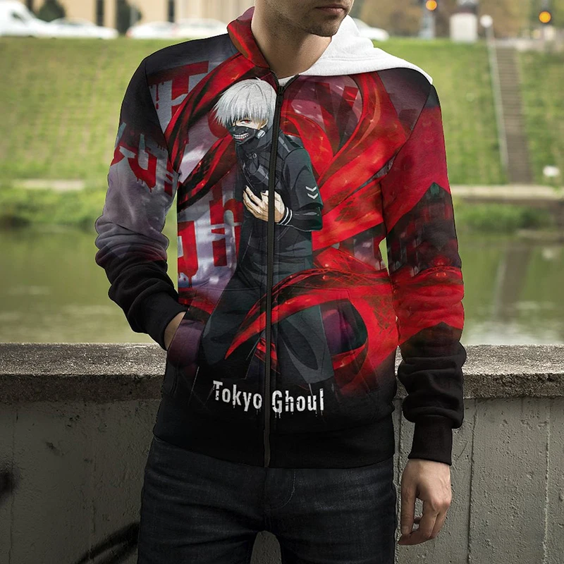 3D Print Tokyo Ghoul Anime Spring Zip Hoodie Boy Girl Kids Casual Streetwear Long Sleeve Men Women Cool Fashion Zip Up Hoodie
3D Print Tokyo Ghoul Anime Spring Zip Hoodie Boy Girl Kids Casual Streetwear Long Sleeve Men Women Cool Fashion Zip Up Hoodie
