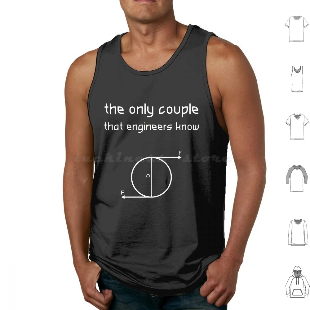 

The Only Couple That Engineers Know Tank Tops Print Cotton Engineering Engineer Nerd Funny Humor Science Engineering Life