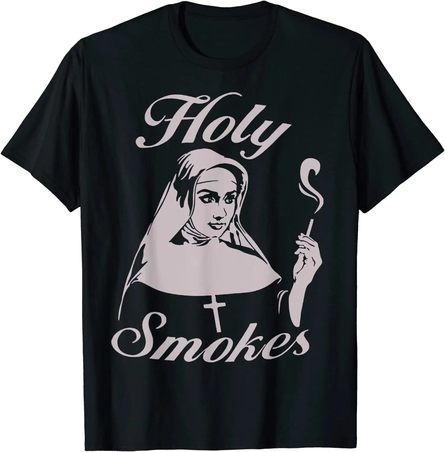Футболка Holy Smokes Nun, винтажный новый дизайн футболки в японском стиле, высокое качество, Мужская футболка, футболка унисекс, Повседневная лет...
Футболка Holy Smokes Nun, винтажный новый дизайн футболки в японском стиле, высокое качество, Мужская футболка, футболка унисекс, Повседневная лет...