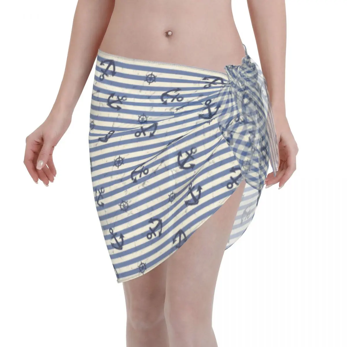 Sexy Chiffon Swimwear Pareo Anchor And Stripes Beach Cover Up Wrap Kaftan Sarong Skirt New Beach Wear Swimsuits Bikini Cover Ups
Sexy Chiffon Swimwear Pareo Anchor And Stripes Beach Cover Up Wrap Kaftan Sarong Skirt New Beach Wear Swimsuits Bikini Cover Ups