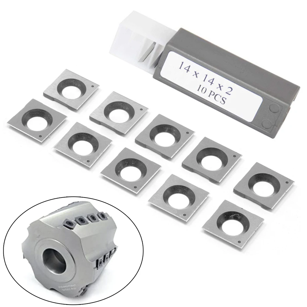 10pcs Jointers Planer Carbide Insert For Spiral/Helical Planer CNC Internal Turning Tool Carbide Turning Tool Milling 14x14x2mm
10pcs Jointers Planer Carbide Insert For Spiral/Helical Planer CNC Internal Turning Tool Carbide Turning Tool Milling 14x14x2mm