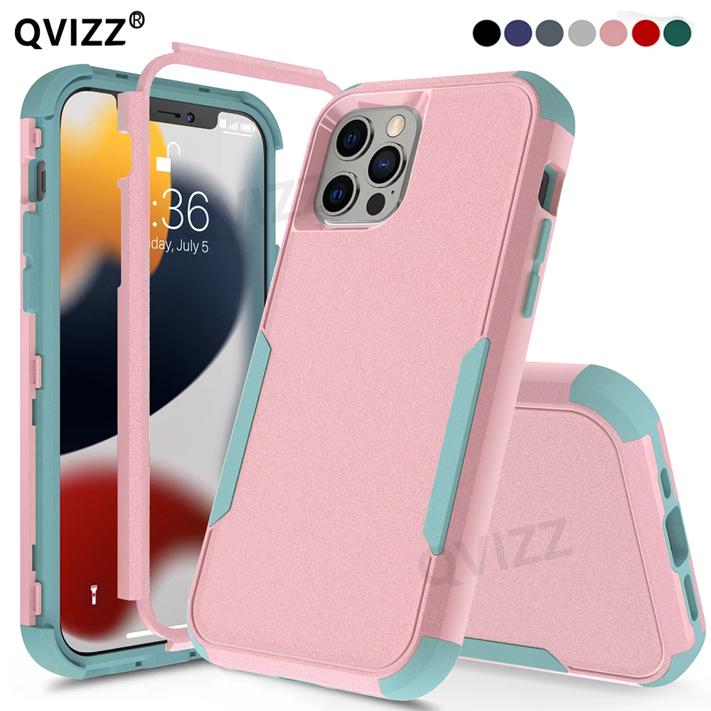 3 Layer Armor Case for iPhone 13 12 Mini 11 Pro Max XS XR 8 7 6S 6 Plus SE 2020 Shockproof Bumpers Frame Luxury Frosted Cover
3 Layer Armor Case for iPhone 13 12 Mini 11 Pro Max XS XR 8 7 6S 6 Plus SE 2020 Shockproof Bumpers Frame Luxury Frosted Cover