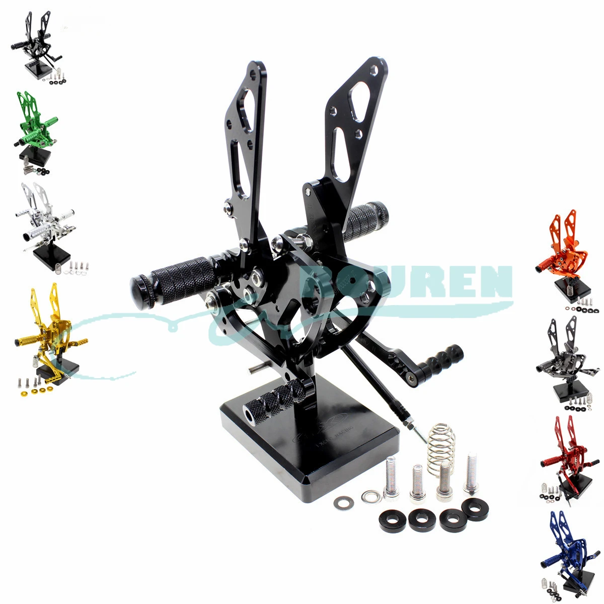 CNC Rear Set Stand Footpegs Motorcycle Rearset Footrest Foot Pedal Pegs For Kawasaki Ninja Z1000 2011-2020 Shift Lever Bracket
CNC Rear Set Stand Footpegs Motorcycle Rearset Footrest Foot Pedal Pegs For Kawasaki Ninja Z1000 2011-2020 Shift Lever Bracket