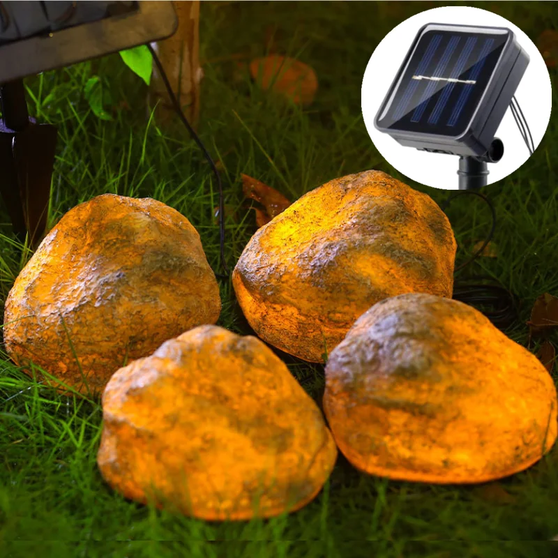 Outdoor Solar Lights 4-in-1 Simulation Stone Lamp Solar Lighting for The Garden Lighting Solar Led Light Outdoor LED Solar Lamp
Outdoor Solar Lights 4-in-1 Simulation Stone Lamp Solar Lighting for The Garden Lighting Solar Led Light Outdoor LED Solar Lamp