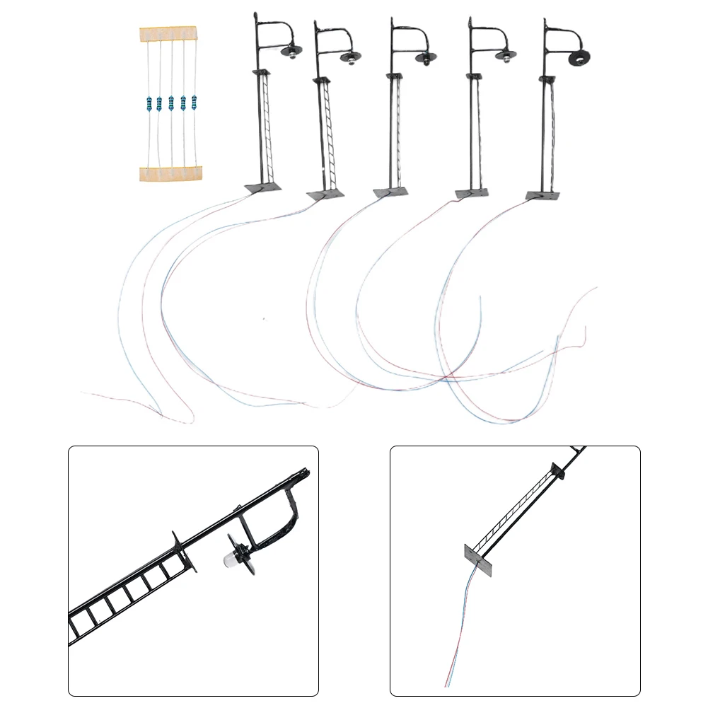 Model Light Posts Lamps Posts N Gauge Under 14 Years White LEDs Yard Lights 3V DC Or AC 70mA 8cm Metal & Plastic
Model Light Posts Lamps Posts N Gauge Under 14 Years White LEDs Yard Lights 3V DC Or AC 70mA 8cm Metal & Plastic