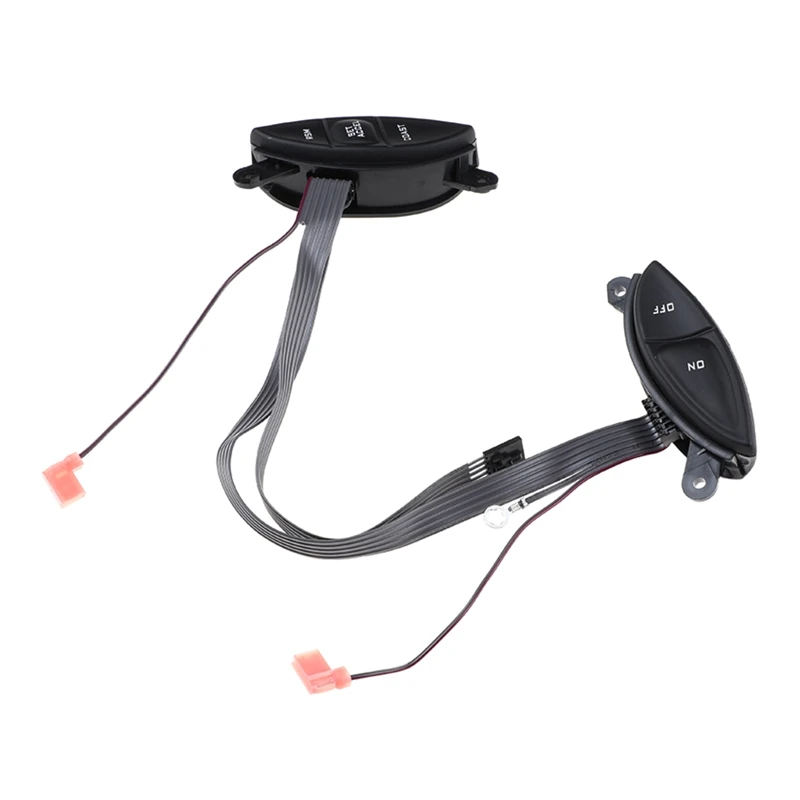 Steering Wheel Mounted Cruise Control Switch Button Handle Assembly Compatible for F150 Sport Trac 1998-2005 F87A9D809BA Y9RC
Steering Wheel Mounted Cruise Control Switch Button Handle Assembly Compatible for F150 Sport Trac 1998-2005 F87A9D809BA Y9RC