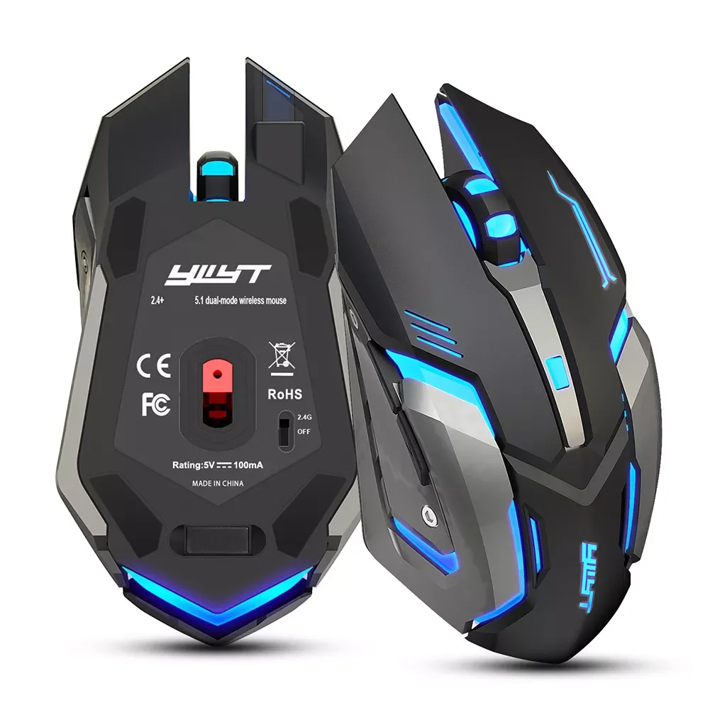 Wireless Gaming Mouse Luminous LED 2400dpi Ergonomic USB Computer Mouse Gamer RGB Mice Silent Mause Bluetooth Backlight Mouse
Wireless Gaming Mouse Luminous LED 2400dpi Ergonomic USB Computer Mouse Gamer RGB Mice Silent Mause Bluetooth Backlight Mouse