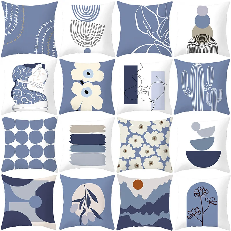 Nordic Blue-purple Abstract Geometric Pillow Cover 45x45 Cm Peach Skin Velvet Printing Home Fabric Sofa Pillow Cushion Cover
Nordic Blue-purple Abstract Geometric Pillow Cover 45x45 Cm Peach Skin Velvet Printing Home Fabric Sofa Pillow Cushion Cover