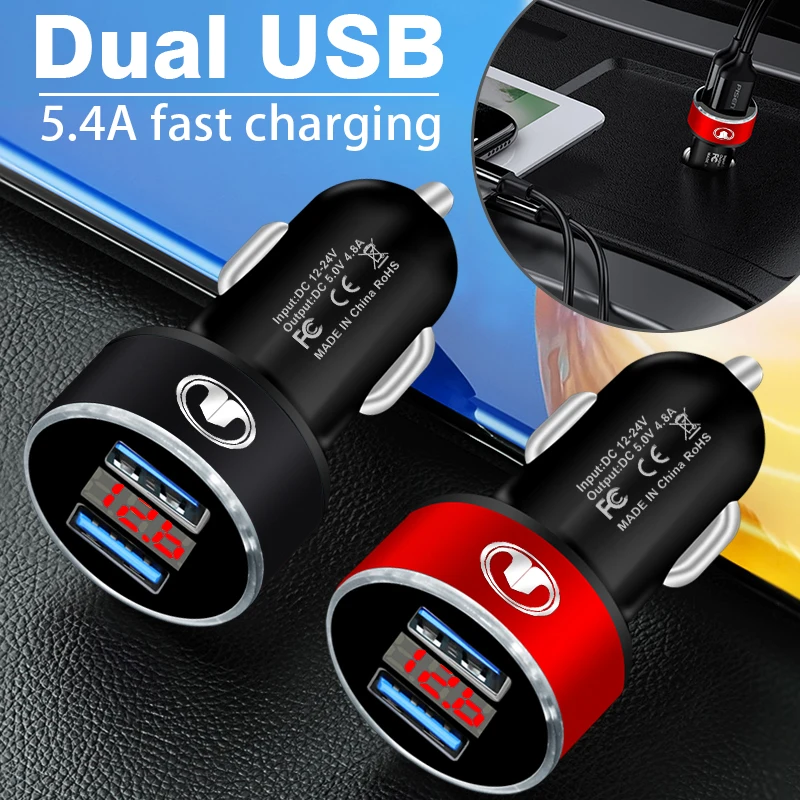 New Metal Dual USB Phone Car Charger Quick Charge LED Display Type C For Great Wall Hover H5 H3 Safe M4 Wingle 5 Deer Voleex C30
New Metal Dual USB Phone Car Charger Quick Charge LED Display Type C For Great Wall Hover H5 H3 Safe M4 Wingle 5 Deer Voleex C30