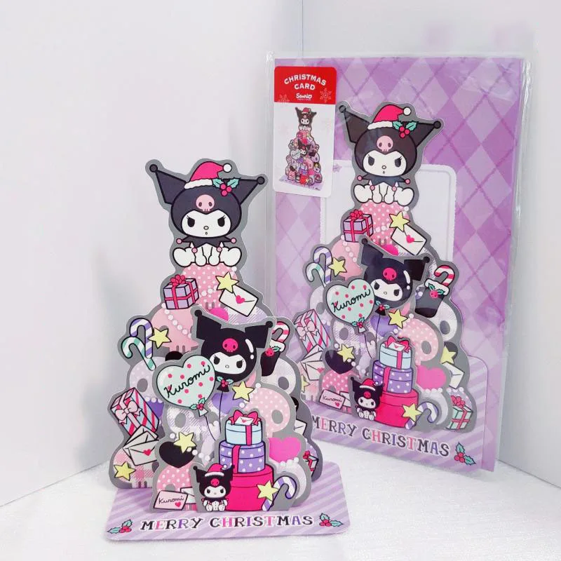 Sanrio 3D Greeting Card Mymelody Cinnamoroll Christmas Day New Year Vertical Standing Greeting Card Give Gifts To Friends
Sanrio 3D Greeting Card Mymelody Cinnamoroll Christmas Day New Year Vertical Standing Greeting Card Give Gifts To Friends