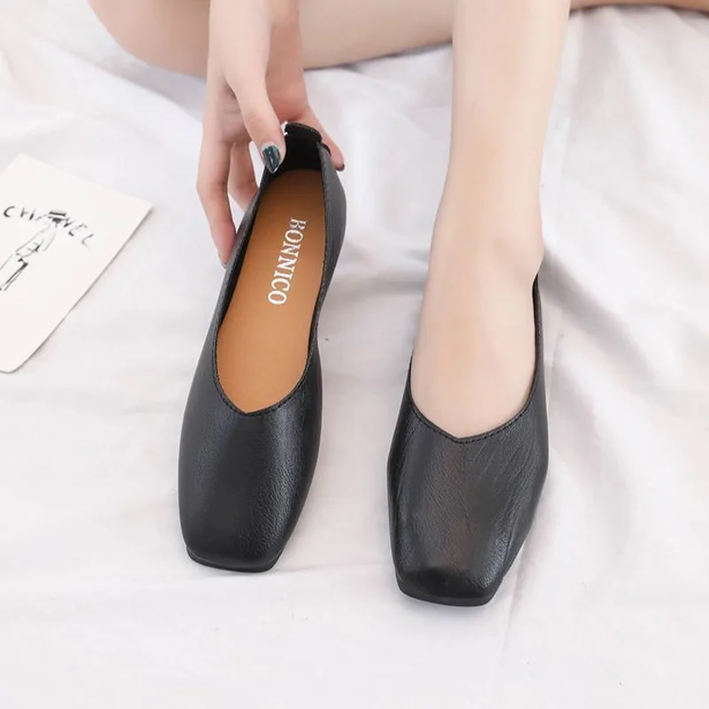 2023 New Trend Flats Women Boat Shoes Shallow Soft Cozy Sandals Spring Summer Casual Dress Walking Square Toe Women Shoes Mujer
2023 New Trend Flats Women Boat Shoes Shallow Soft Cozy Sandals Spring Summer Casual Dress Walking Square Toe Women Shoes Mujer