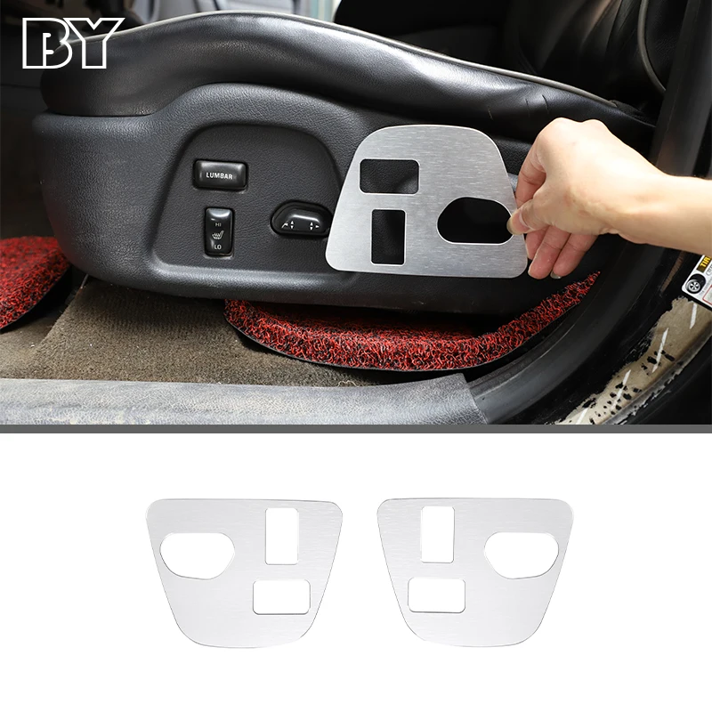Aluminum Alloy Silver Car Seat Side Trim Panel Accessories For Hummer H3 2005-2009 Sticker Auto Interior Modeling
Aluminum Alloy Silver Car Seat Side Trim Panel Accessories For Hummer H3 2005-2009 Sticker Auto Interior Modeling