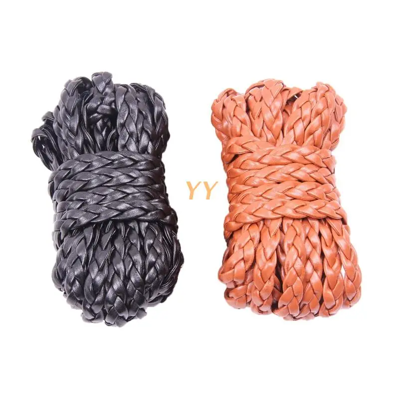 DIY PU Leather Rope Braided Cord String Handmade Necklace Bracelet Making for Women Men Weaving Jewelry Accessories
DIY PU Leather Rope Braided Cord String Handmade Necklace Bracelet Making for Women Men Weaving Jewelry Accessories