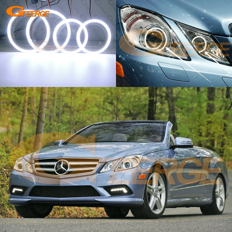 Для Mercedes Benz E Class C207 A207 2009-2012 ксеноновая фара отличный ультра яркий COB комплект светодиодов «глаза ангела» halo rings
Для Mercedes Benz E Class C207 A207 2009-2012 ксеноновая фара отличный ультра яркий COB комплект светодиодов «глаза ангела» halo rings