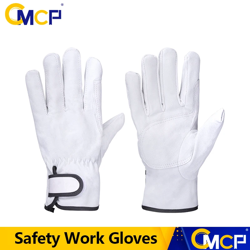 CMCP Protective Safety Work Leather Gloves,Mechanix Wear Driver Glove,Double Layer Leather Palm Glove with Premium Cow Split
CMCP Protective Safety Work Leather Gloves,Mechanix Wear Driver Glove,Double Layer Leather Palm Glove with Premium Cow Split