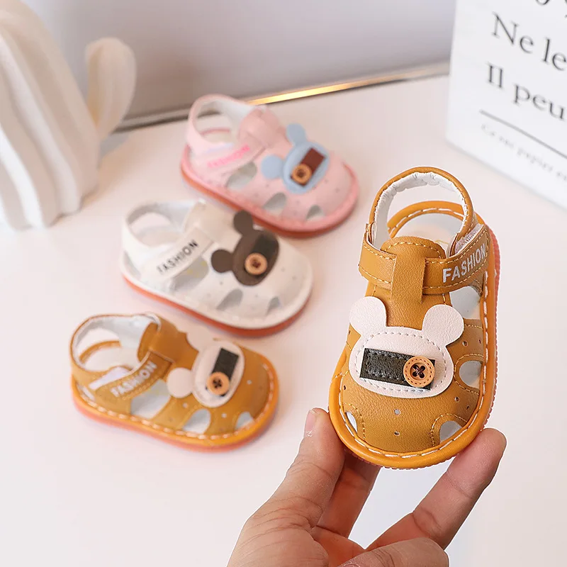 Male Baby Sandals Summer Casual Breathable Female Baby Shoes 0-1-2 Years Old Non-slip Baby Soft Bottom Toddler Shoes
Male Baby Sandals Summer Casual Breathable Female Baby Shoes 0-1-2 Years Old Non-slip Baby Soft Bottom Toddler Shoes