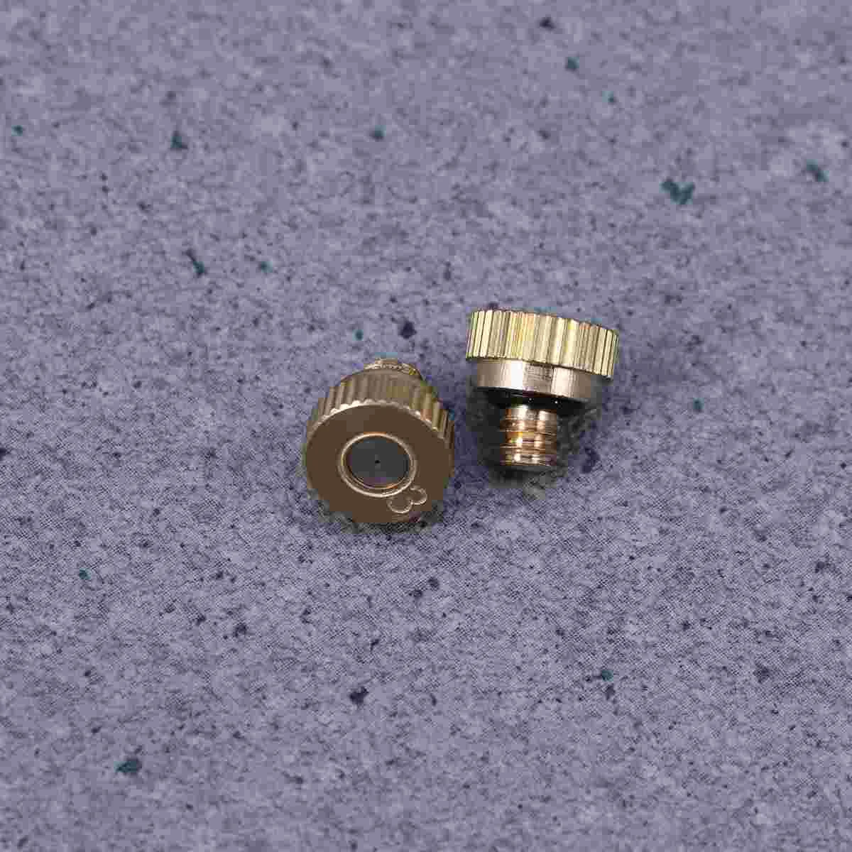 Nozzle Misting Mister Nozzles Brass Mist Spray Heads Sprinkler System Atomizing Replacement Garden Tees Accessories Patio Head 
Nozzle Misting Mister Nozzles Brass Mist Spray Heads Sprinkler System Atomizing Replacement Garden Tees Accessories Patio Head