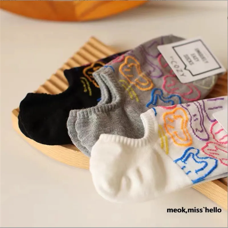 New Korean Socks Children's Summer Smiling Face Breathable Invisible Socks Women's Shallow Mouth Cotton Socks
New Korean Socks Children's Summer Smiling Face Breathable Invisible Socks Women's Shallow Mouth Cotton Socks