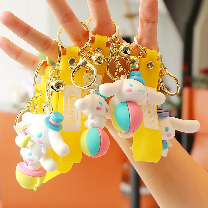 Sanrio Kawaii Cinnamoroll Cute Cartoon Pendant Keychain Holder Key Chain Car Keyring Mobile Phone Bag Hanging Jewelry Kids Gifts
Sanrio Kawaii Cinnamoroll Cute Cartoon Pendant Keychain Holder Key Chain Car Keyring Mobile Phone Bag Hanging Jewelry Kids Gifts