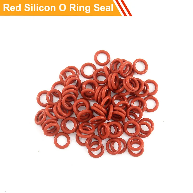 100pcs O Ring Seal 1mm Thickness VMQ O-ring Seal Gasket 4mm-16mm OD Red Silicone O Type Ring Sealing
100pcs O Ring Seal 1mm Thickness VMQ O-ring Seal Gasket 4mm-16mm OD Red Silicone O Type Ring Sealing