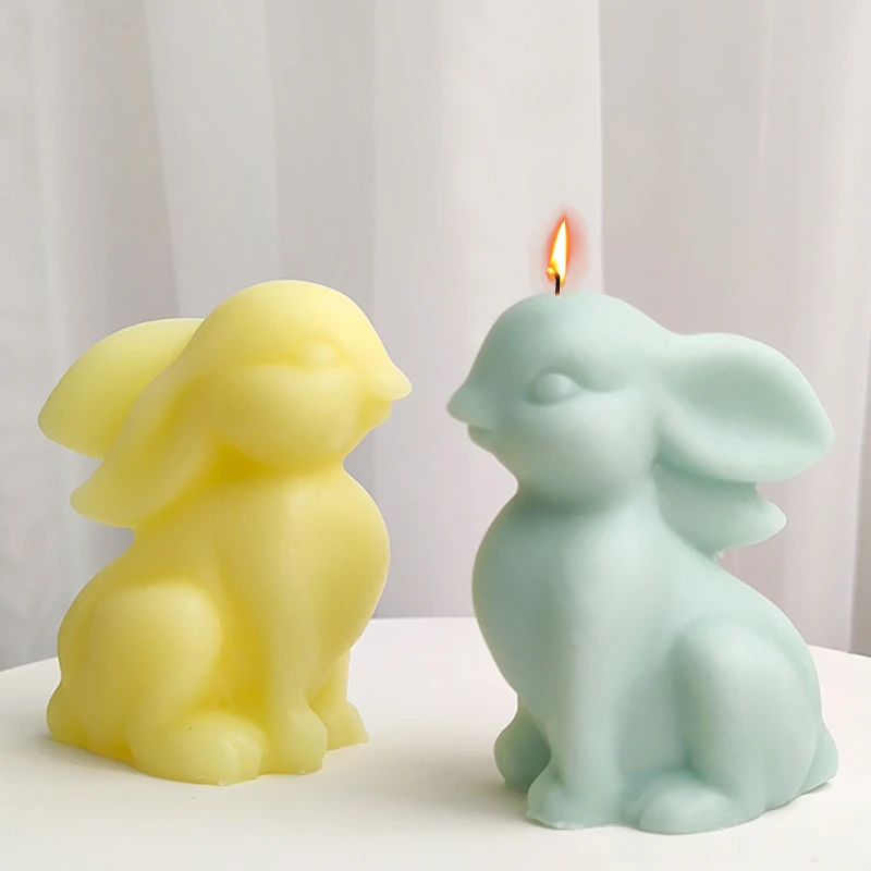 Cute Sitting Rabbit Silicone Candle Mold Animal Shape Handmade Soap Resin Epoxy Ice Cube Chocolate Baking Mould Home Decor Gifts
Cute Sitting Rabbit Silicone Candle Mold Animal Shape Handmade Soap Resin Epoxy Ice Cube Chocolate Baking Mould Home Decor Gifts