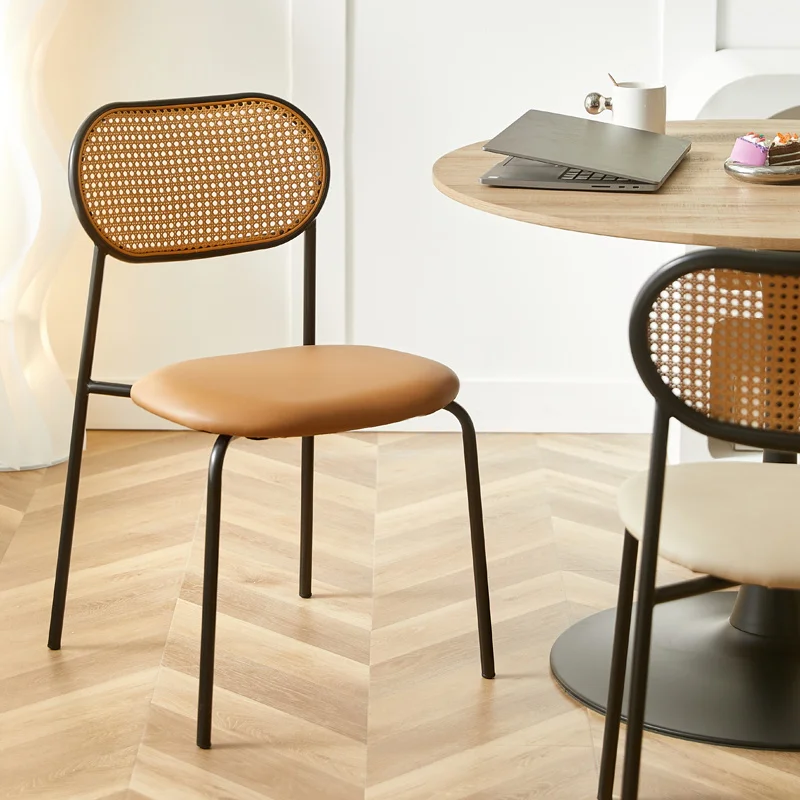 Dining Chairs Modern Black Metal Legs Outdoor Minimalist Chair Camping Fishing Chaises Salle Manger Living Room Furniture
Dining Chairs Modern Black Metal Legs Outdoor Minimalist Chair Camping Fishing Chaises Salle Manger Living Room Furniture