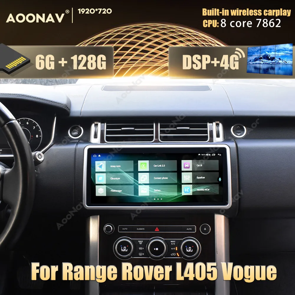 Автомобильный радиоприемник 128 ГБ Android для Land Rover Range Rover L405 Vogue 2013-2020 Автомобильный мультимедийный плеер беспроводной carplay android авто
Автомобильный радиоприемник 128 ГБ Android для Land Rover Range Rover L405 Vogue 2013-2020 Автомобильный мультимедийный плеер беспроводной carplay android авто