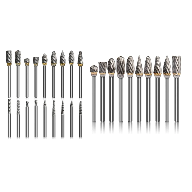 1/8 Shank Tungsten Carbide Burr Set Diamond Files,For Dremel Rotary Drill Air Die Grinder, For Metal Polishing,Wood
1/8 Shank Tungsten Carbide Burr Set Diamond Files,For Dremel Rotary Drill Air Die Grinder, For Metal Polishing,Wood