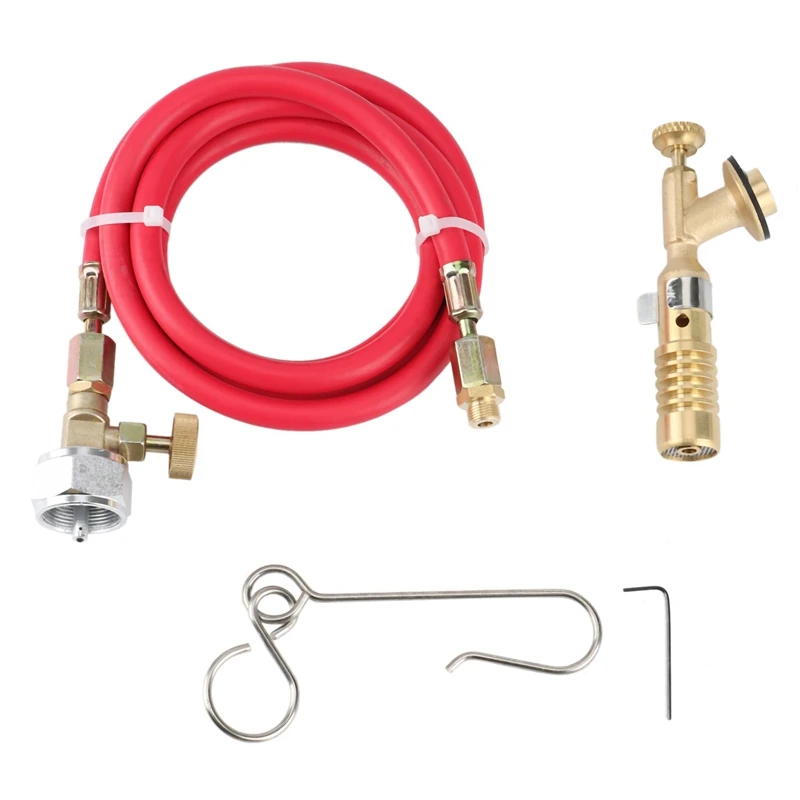 For Mapp Gas Turbo Torch Plumbing Turbo Torch with Hose for Solder Propane Welding Kit
For Mapp Gas Turbo Torch Plumbing Turbo Torch with Hose for Solder Propane Welding Kit