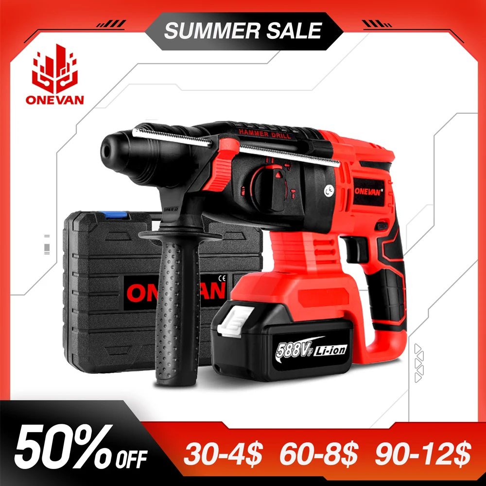 Электрическая ударная дрель, 2000 вт, с аккумулятором, 18 в
Электрическая ударная дрель, 2000 вт, с аккумулятором, 18 в